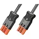 Adels AC166 VLCG/315 400 koppelsnoer halogeenvrij male / female 3-polig 1,5mm² 16A 4M bruin