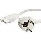 Adels AC166 NLCGB/315 100 netsnoer female 3-polig 1,5mm² 16A 1M wit