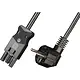 Adels AC166 NLCGB/315 1000 netsnoer female 3-polig 1,5mm² 16A 10M zwart