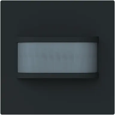 Busch-Jaeger 62762-45M-WL opzetstuk wachter 180 flex standaard-sensor met selectlens Art Linear zwart mat draadloos