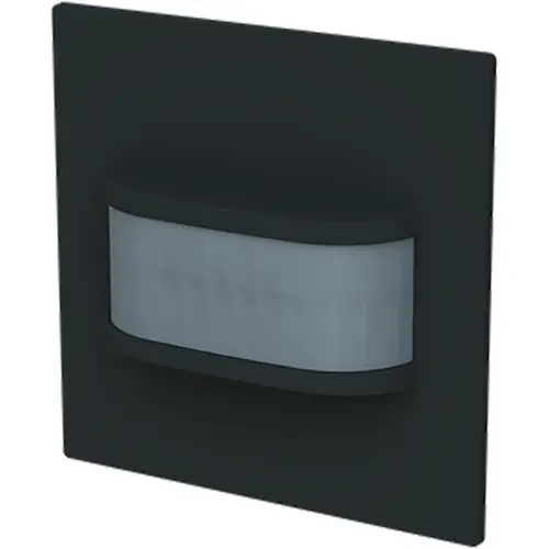 Busch-Jaeger 62762-45M-WL opzetstuk wachter 180 flex standaard-sensor met selectlens Art Linear zwart mat draadloos