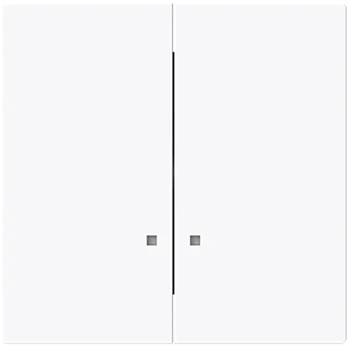 Busch-Jaeger 1785 K-44G schakelwip 2-voudig controlevenster Art Linear studiowit glans