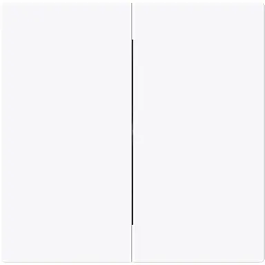 Busch-Jaeger 1785-44G schakelwip 2-voudig Art Linear studiowit glans