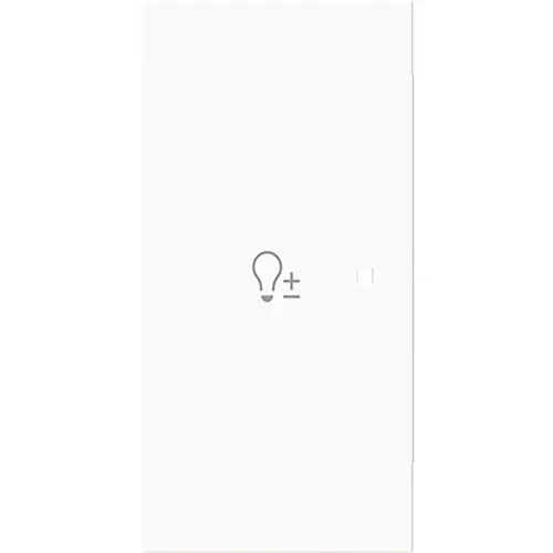 Busch-Jaeger 6234-21-44G bedieningswip links symbool dimmer tbv bedieningselement flex 2-voudig Art Linear studiowit glans