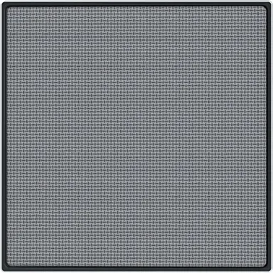 Busch-Jaeger 8253-45G centraalplaat voor luidspreker Art Linear zwart mat
