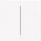 Busch-Jaeger 1785-44M schakelwip 2-voudig Art Linear studiowit mat