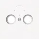 Busch-Jaeger 1743-44M centraalplaat antenne / COAX wandcontactdoos Art Linear studiowit mat