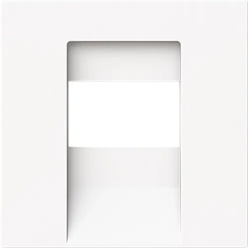 Busch-Jaeger 1766-44M centraalplaat USB / luidspreker Art Linear studiowit mat