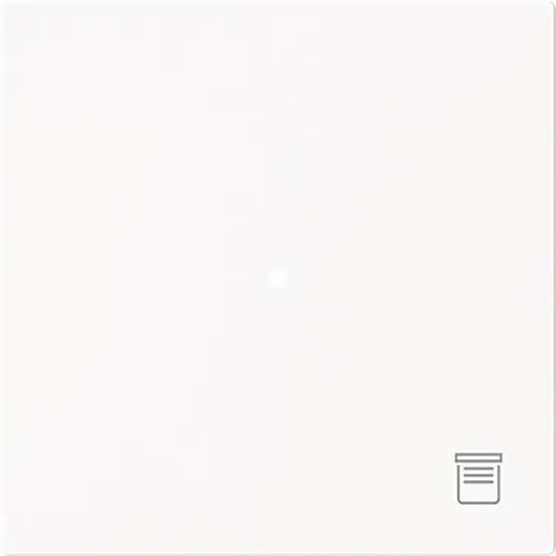 Busch-Jaeger 6232-10-44M bedieningswip 1-voudig met symbool jaloezie tbv bedieningselement flex Art Linear studiowit mat