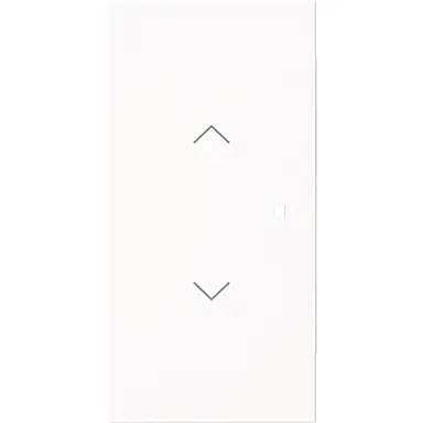 Busch-Jaeger 6232-20-44M bedieningswip links of rechts met pijlsymbolen tbv bedieningselement flex 2-voudig Art Linear studiowit mat