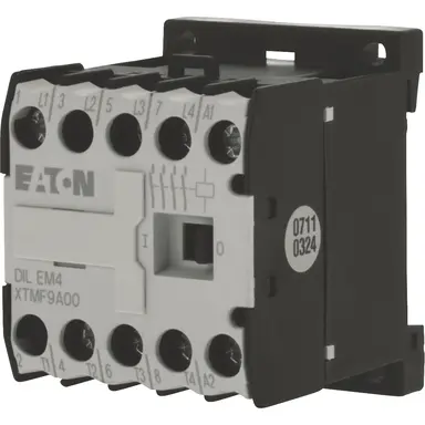 Eaton DILEM4(230V50HZ,240V60HZ) magneetschakelaar 4kW 400V AC3 bedieningsspanning 230V 4x maakcontact