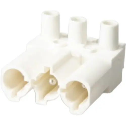 Adels AC 166 GST/ 3 W Stekker male 3-polig 20A wit