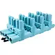 Adels AC 166 GVT 6/ 5 verdeler 5-polig 1 in 5 uit met schroefklem blauw