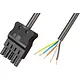 Adels AC166 ALCGB/515 200 aansluitkabel halogeenvrij female 5-polig 1,5mm² 16A 2M zwart