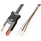 Adels AC166 ALCGB/315 37.5 aansluitkabel halogeenvrij female 3-polig 1,5mm² 20A 37,5cm zwart