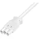 Adels AC166 ALCGS/315 300 aansluitkabel male 3-polig 1,5mm² 16A 3M wit