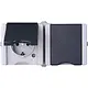 Kopp 950656001 opbouw wandcontactdoos 2-voudig randaarde deksel horizonaal IP44 ProAQA grijs