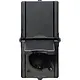Kopp 947506003 opbouw wandcontactdoos voorbedraad 2-voudig randaarde deksel verticaal IP44 ProAQA zwart
