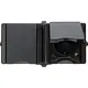 Kopp 950606006 opbouw wandcontactdoos voorbedraad 2-voudig randaarde deksel horizontaal IP44 ProAQA zwart