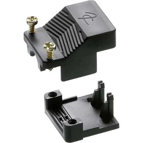 Adels AC 166-1/ 3 ZEL R ZW trekontlasting steker 1/3 zwart - set van 10 stuks