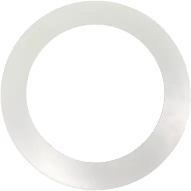 Opple 140060648 adapterring van 200mm naar 250mm staal wit