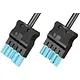 Adels AC166 ALCGS/515 050 aansluitkabel male 5-polig 1,5mm² 16A 0,5m blauw