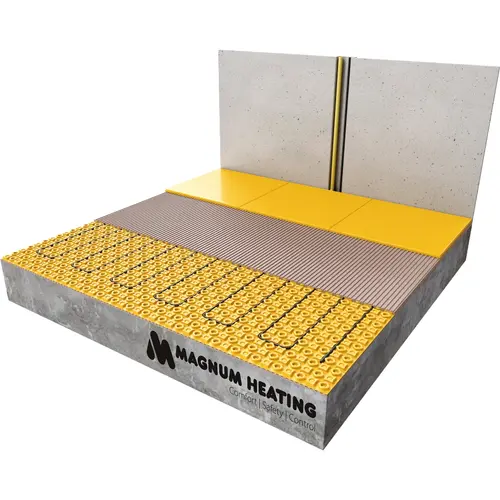 MAGNUM 442675 decoupling systeem set 6,75 m² inclusief MRC2 WiFi-thermostaat wit 675 Watt