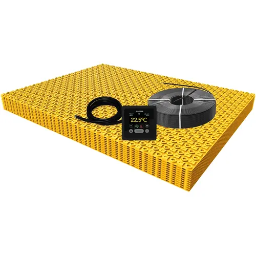 MAGNUM 443600 decoupling systeem set 6 m² inclusief WiFi-thermostaat zwart 600 Watt