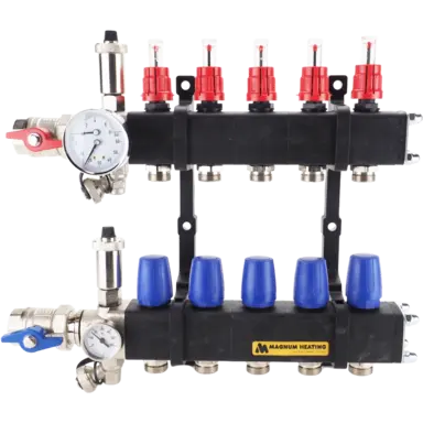 MAGNUM W50013 Premium Kunststof Open vloerverwarming verdeler 13 groeps