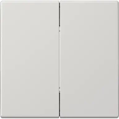JUNG MAT LS 995 LG Matter batterijgevoede taster 2-voudig 4-kanaals LS990 lichtgrijs