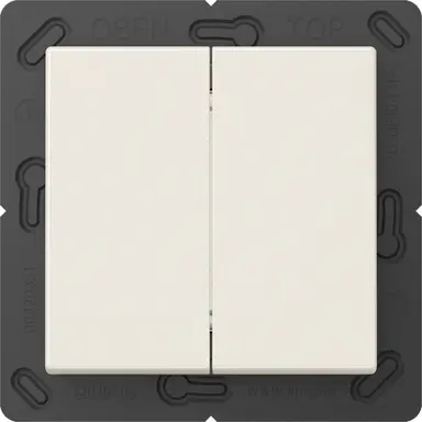 JUNG MAT A 595 Matter batterijgevoede taster 2-voudig 4-kanaals A-range creme