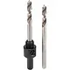 TIP TGZH 6K 14-30 gatzaaghouder 14-30mm zeskantaansluiting 9,5mm met 2 centreerboren 80/100mm