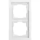 Gira 021270 afdekraam 2-voudig F200 wit glans