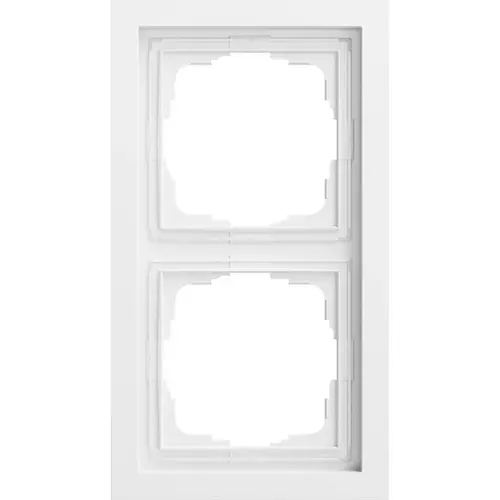 Gira 021272 afdekraam 2-voudig F200 wit mat
