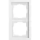 Gira 021272 afdekraam 2-voudig F200 wit mat