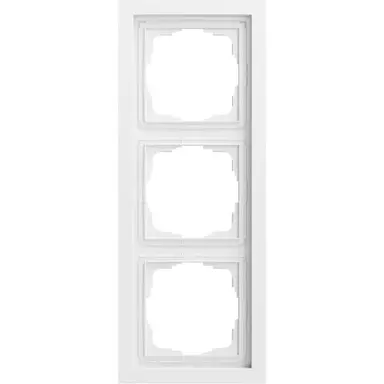 Gira 021372 afdekraam 3-voudig F200 wit mat