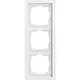 Gira 021372 afdekraam 3-voudig F200 wit mat