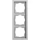 Gira 021376 afdekraam 3-voudig F200 grijs mat