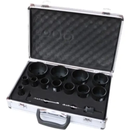 TIP THSS-BiMET-QL- 28dlg gatzagenset Bi-metaal 8% cobalt met snelwisselsysteem 12-delig