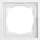 Gira 021180 afdekraam 1-voudig f300 wit glans
