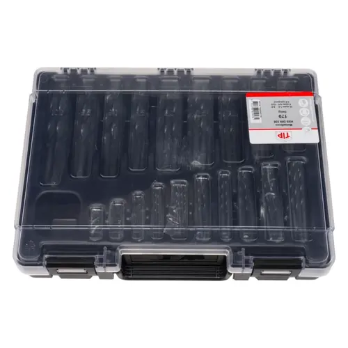 TIP MBC-170D HSS rolgewalste metaalboor DIN 338 cassette 170-delig
