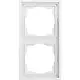 Gira 021280 afdekraam 2-voudig F300 wit glans