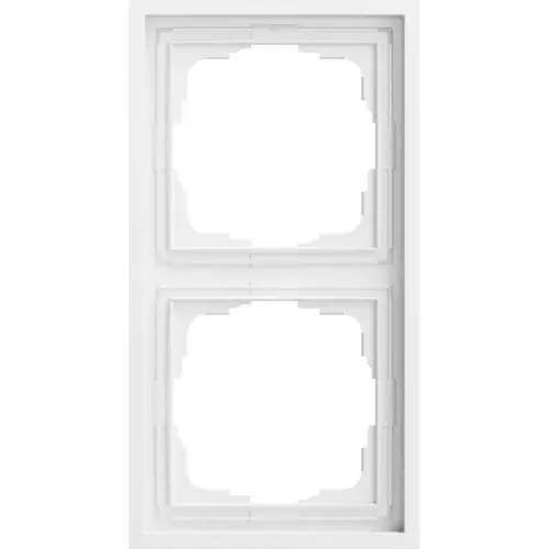Gira 021282 afdekraam 2-voudig F300 wit mat