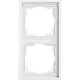 Gira 021282 afdekraam 2-voudig F300 wit mat