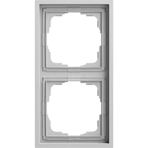 Gira 021286 afdekraam 2-voudig F300 grijs mat