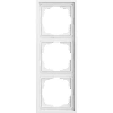 Gira 021382 afdekraam 3-voudig F300 wit mat