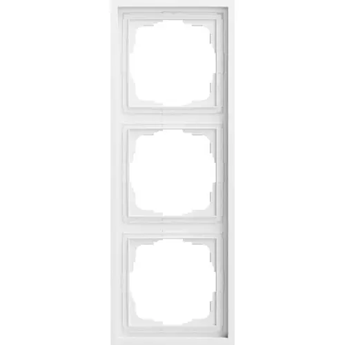 Gira 021382 Gira afdekraam 3-voudig F300 wit mat