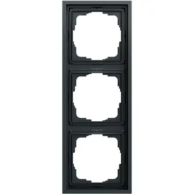 Gira 021383 afdekraam 3-voudig F300 antraciet mat