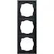 Gira 021383 Gira afdekraam 3-voudig F300 antraciet mat