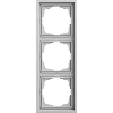 Gira 021386 afdekraam 3-voudig F300 grijs mat